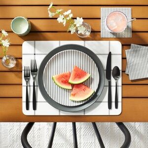 Hearth & Hand Magnolia Kitchen Dinner + Salad Melamine Plates 6pk